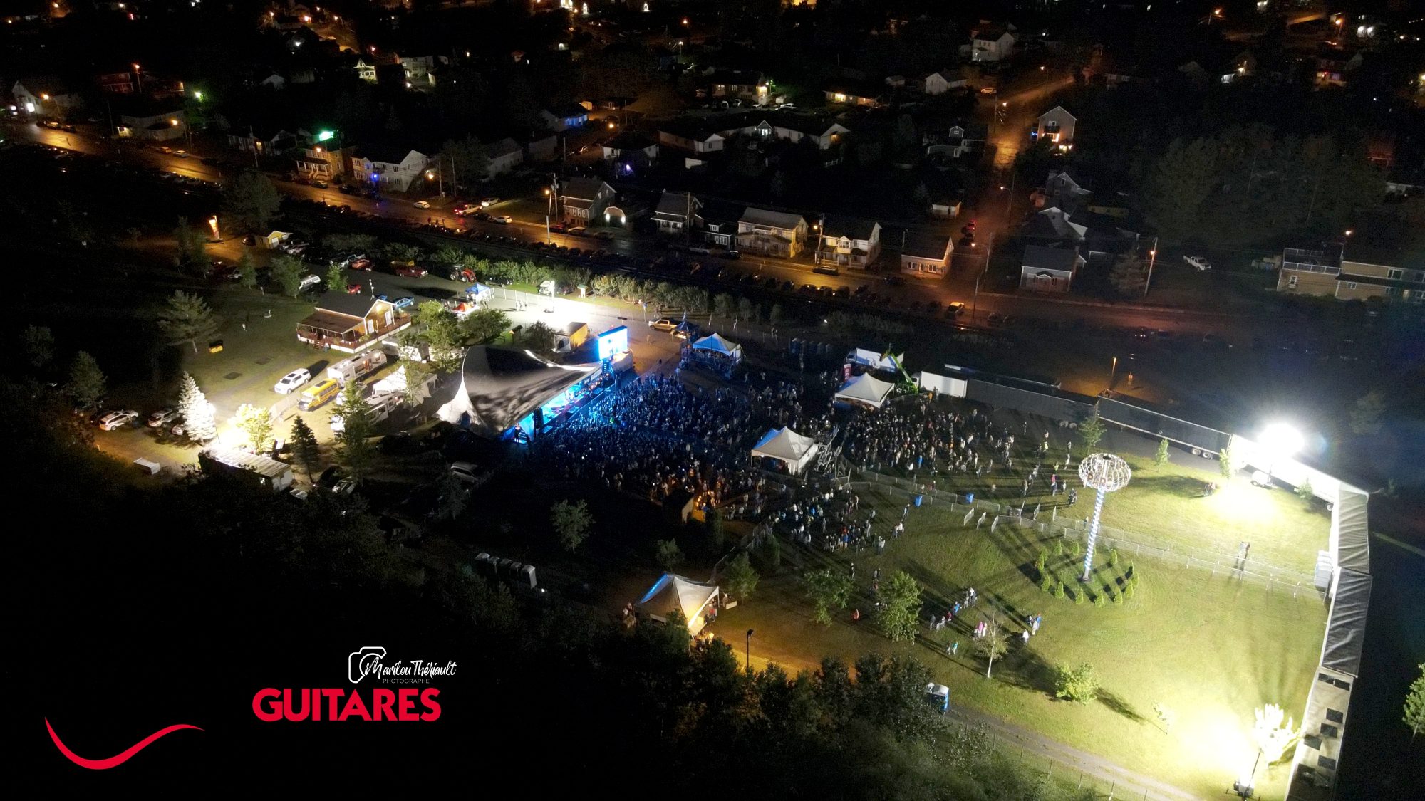 Concert en plein air de la Fête des Guitares du Québec