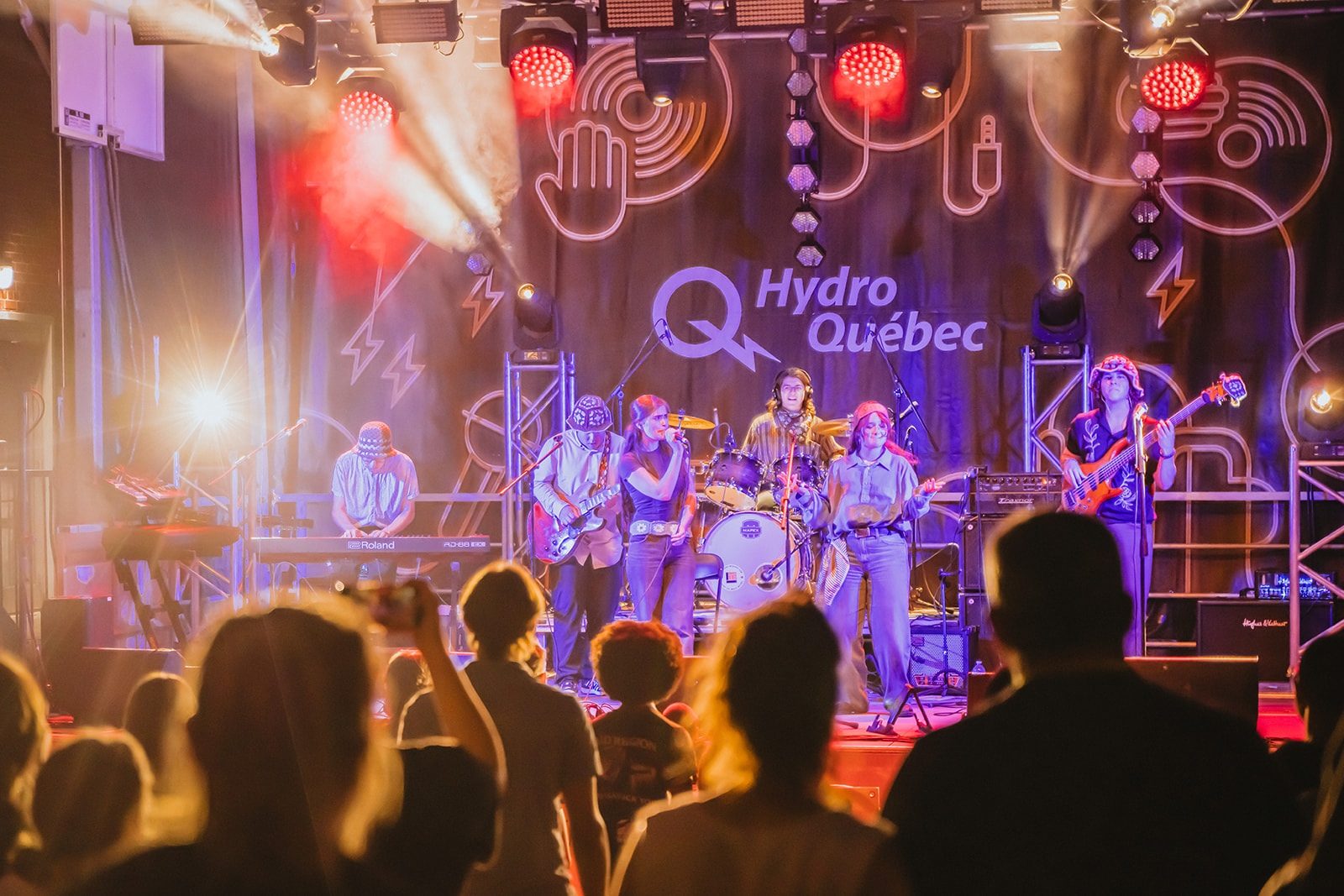 Scène artistique au Festival de la Relève de Thetford Mines
